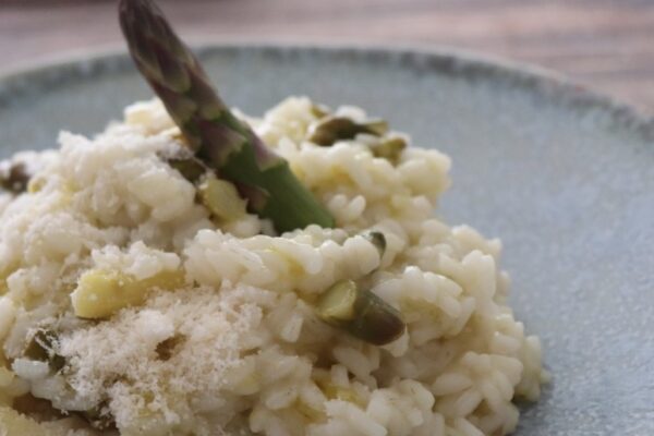 Risotto asparagus